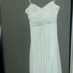 Cato Strapless White Dress
